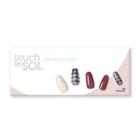 Touch In Sol - Real Gel Nail Strips - 12 Types #09 Checkmate