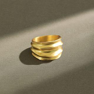 Irregular Wide Ring