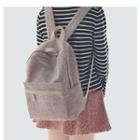 Retro Linen Backpack