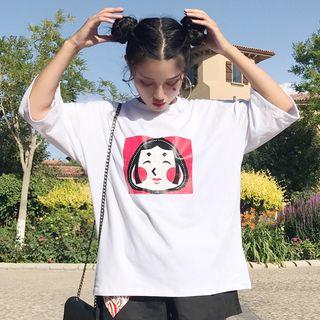 Print Short-sleeve T-shirt + Shorts