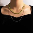 Bead Necklace 18275 - Green - One Size