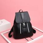 Plain Lightweight Backpack Black - One Size