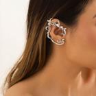 Alloy Cuff Earring Single - 2609 - Silver - One Size