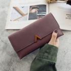 Letter V Long Purse