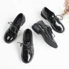 Block Heel Oxfords / Brogues