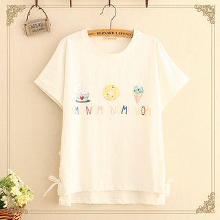 Dessert Print Short-sleeve T-shirt
