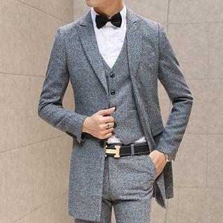 Plain Lapel Coat