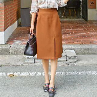 H-line Midi Skirt