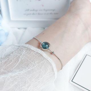 Ball Bracelet Omid - Silver & Blue - One Size