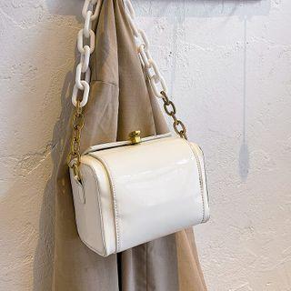 Mini Patent Crossbody Bag