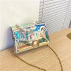 Holographic Crossbody Bag Holographic - Green & Silver - One Size