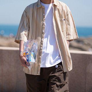 Pocket Front Pinstripe Shirt