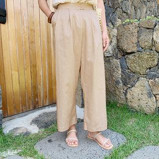 Linen Wide Pants