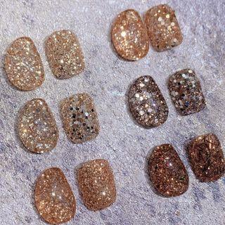 Glitter Rhinestone Nail Art Decoration