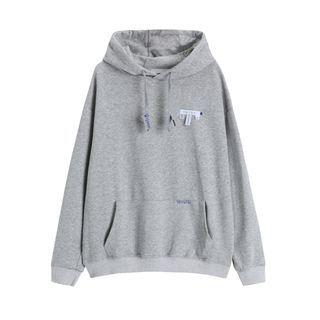 Applique   Hooded Sweatshirt