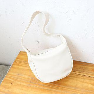 Plain Zip Hobo Bag