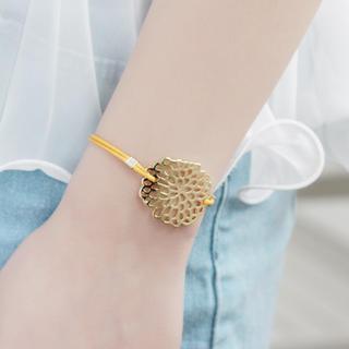 Flower Pendant Bracelet