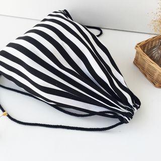 Striped Shopping Bag