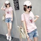 Short-sleeve Ice-cream T-shirt