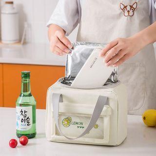 Pvc Panel Insulated Lunch Bag