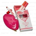 Ettusais - Creamy Crayon Lipstick Set: #rd1 + #pk1 + #or1 3 Pcs