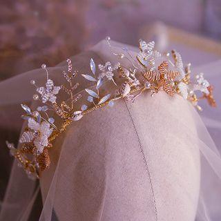 Wedding Rhinestone Branches Headband As Shown In Figure - One Size