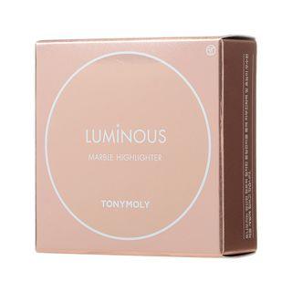 Tony Moly - Luminous Marble Highlighter (2 Colors) 14g #01 Lights Carpet