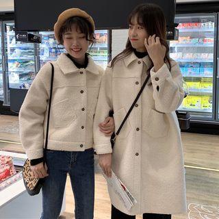 Buttoned Jacket / Single Breasted Coat