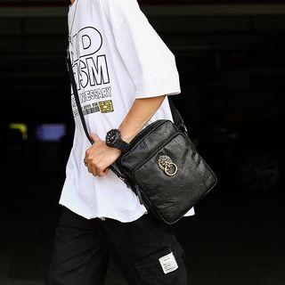 Square Crossbody Bag Black - One Size
