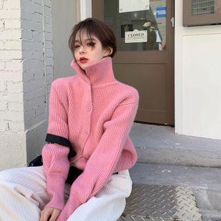 Turtleneck Cardigan / Sweatpants
