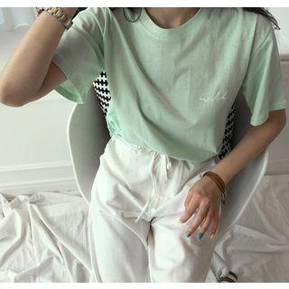 Wild Printing Cotton T-shirt