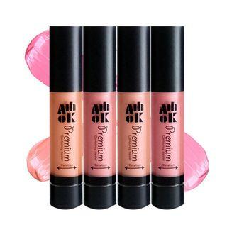 A.m.ok - Face Master Bright Cheek (5 Colors) #05 Charron Pink