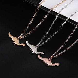 Alloy Dinosaur Pendant Necklace