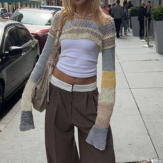 Crochet Knit Shrug