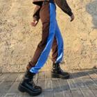 Color-block Straight-fit Jeans
