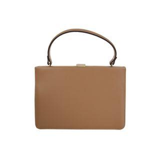Metal-frame Large Hand Bag