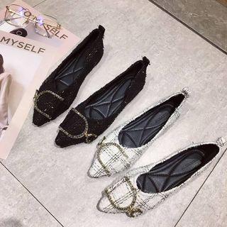 D-ring Tweed Flats