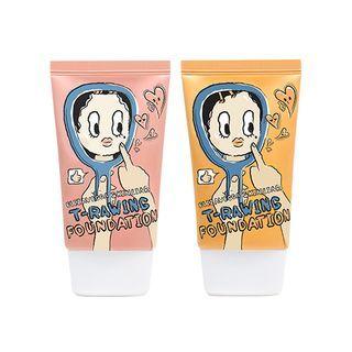 Elizavecca - Skin Liar T-rawing Foundation - 2 Colors #09 Light Beige