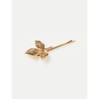 Leaf Hair Pin Gold - One Size