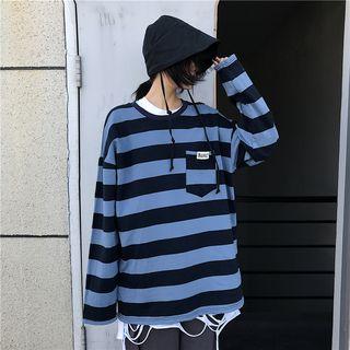 Striped Pocket T-shirt