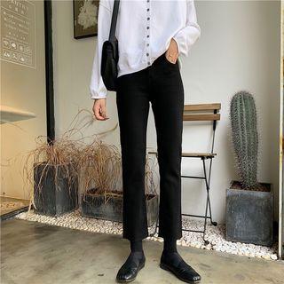 Ankle Length Boot-cut Jeans