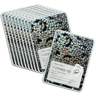Tony Moly - Pureness 100 Mask Sheet - Caviar 10pcs 10pcs