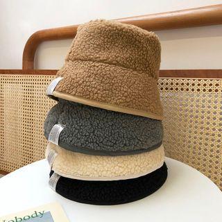 Applique Plain Bucket Hat
