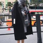 Lapel Loose-fit Long Coat