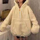 Long-sleeve Fleece Zip Pullover