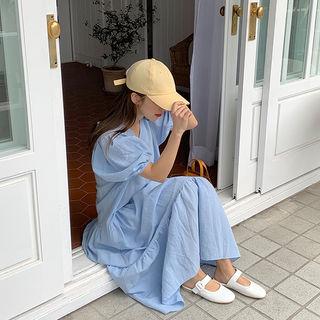 Linen Blend Tiered Maxi Dress