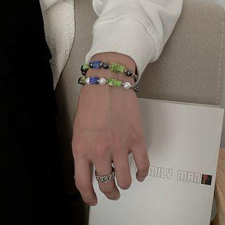 Pearl Stainless Steel Bracelet (various Designs)