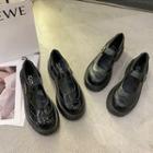 Buckled Platform Mary Jane Shoes