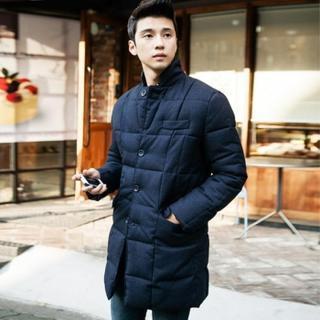 Single-breasted Padded Coat