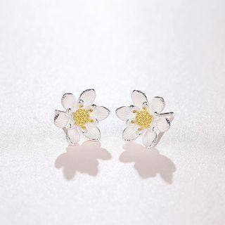 Flower Stud Earring Flower - One Size